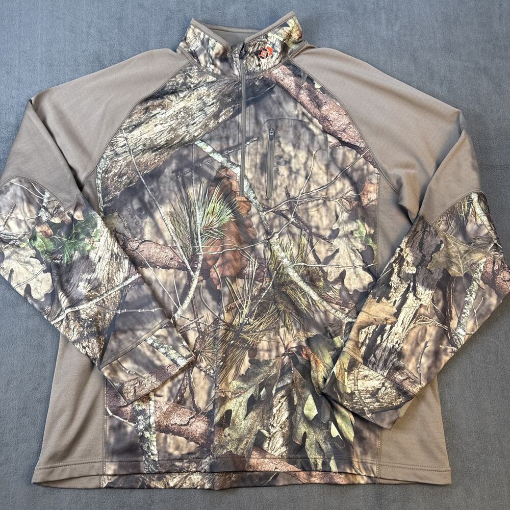 10X Mens Hunting Pullover Mossy Oak Breakup Country XXL